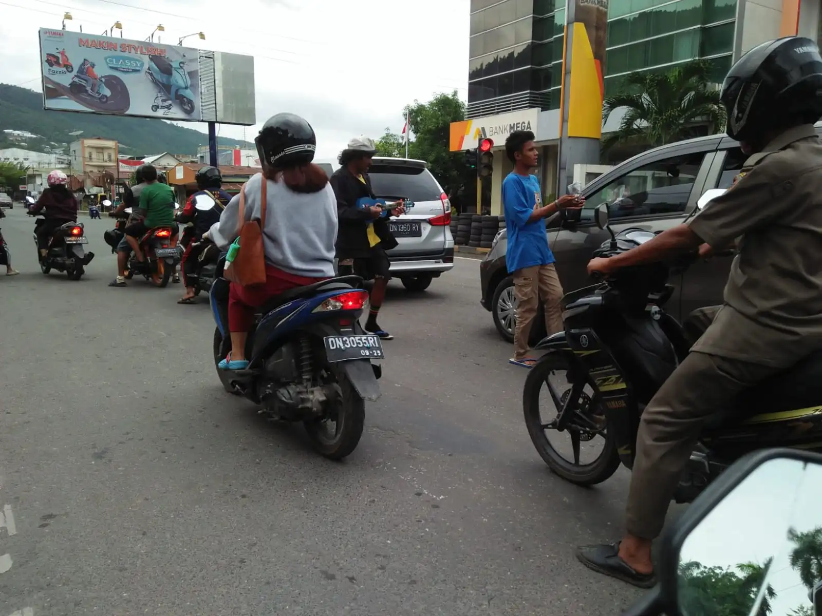 Satpol PP Bakal Tertibkan Pengamen Jalanan di Lampu Merah Kota Luwuk